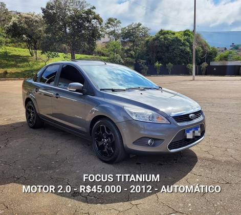 FORD FOCUS 2.0 TITANIUM SEDAN 16V FLEX 4P AUTOMÁTICO